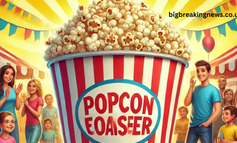 popcorn fundraiser